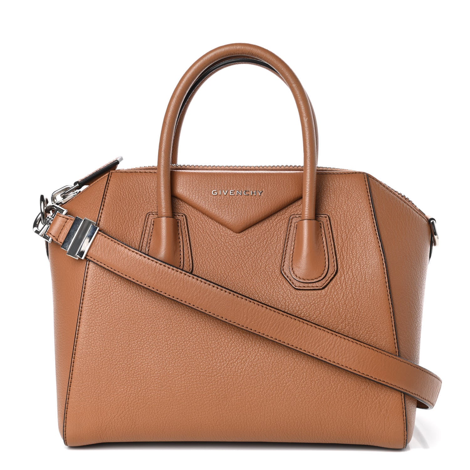 Givenchy Sugar Goatskin Small Antigona Caramel 1 of 10