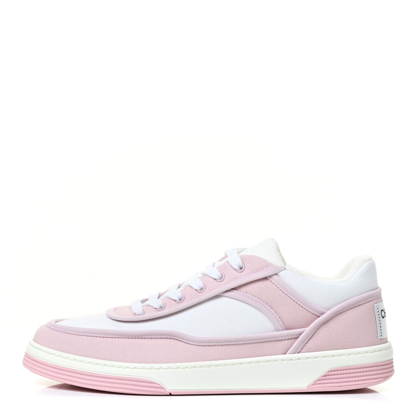Fabric Womens Logo Sneakers 38 Light Pink