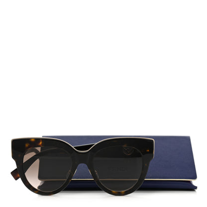 Fendi Acetate F is Fendi Cat Eye Sunglasses FF 0360/G/S Havana 7 of 7
