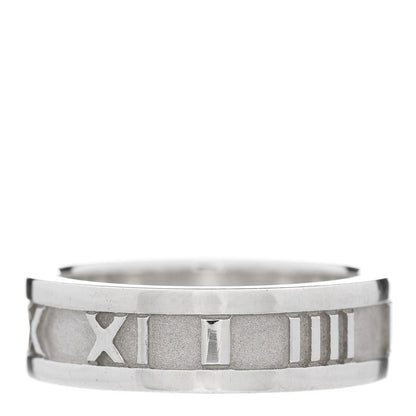 Tiffany Sterling Silver Atlas Ring 56 7.5 2 of 4