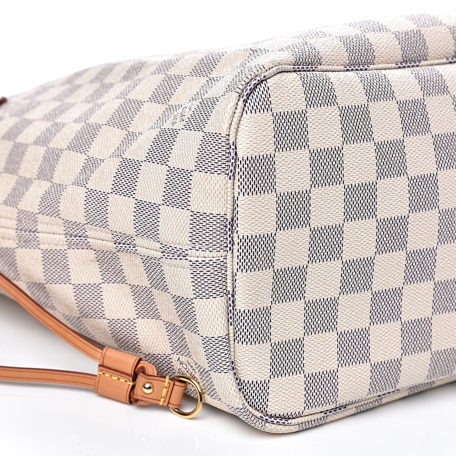 Louis Vuitton Damier Azur Neo Neverfull MM Rose Ballerine 7 of 16