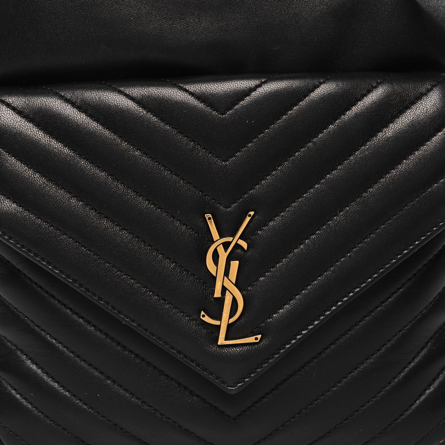 Saint Laurent Lambskin Matelasse Monogram Joe Backpack Black 8 of 10