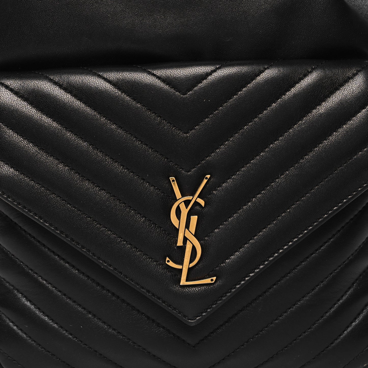 Lambskin Matelasse Monogram Joe Backpack Black