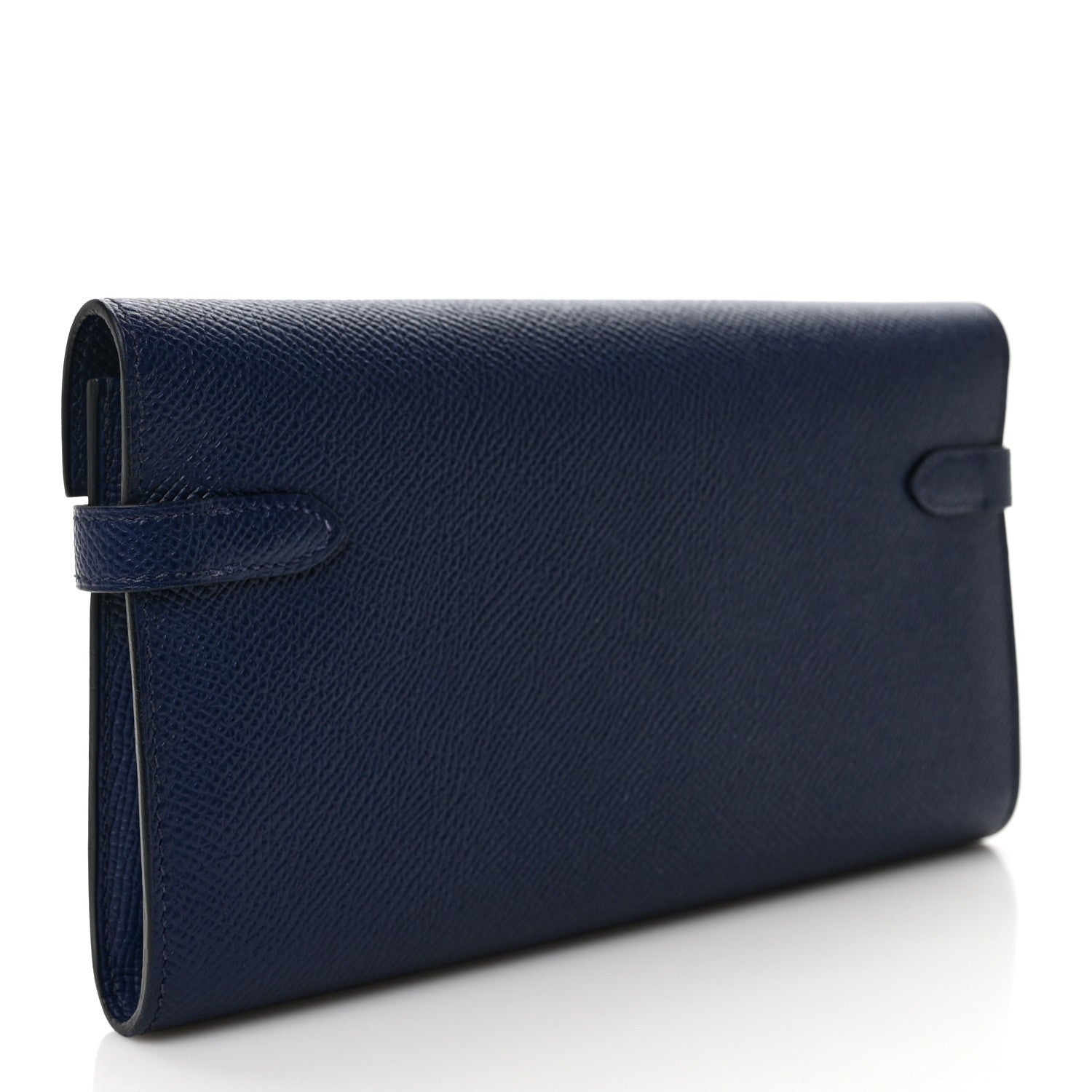 Hermes Epsom Kelly Longue Wallet Bleu Saphir 2 of 6