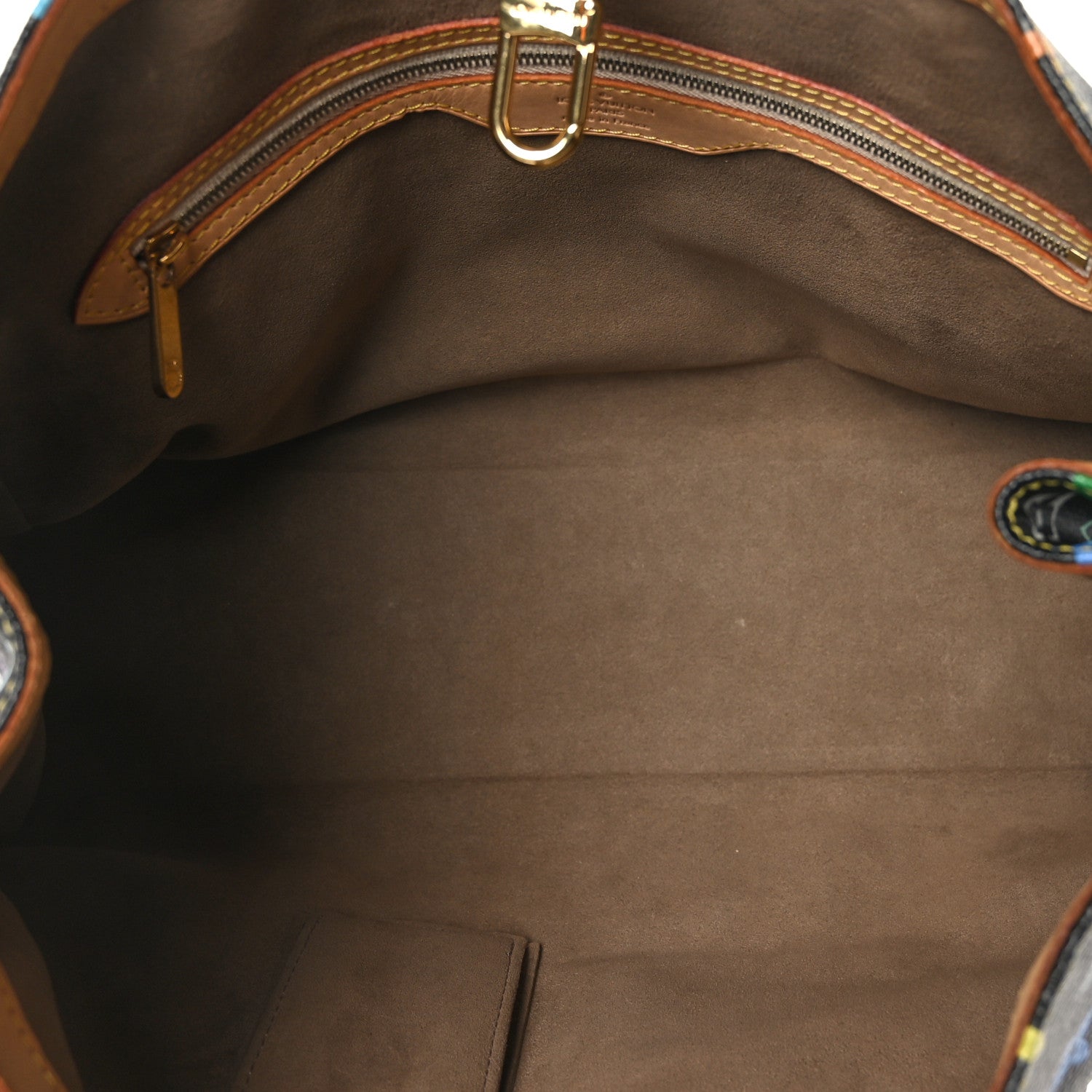 Louis Vuitton Monogram Multicolor Aurelia MM Black 4 of 7