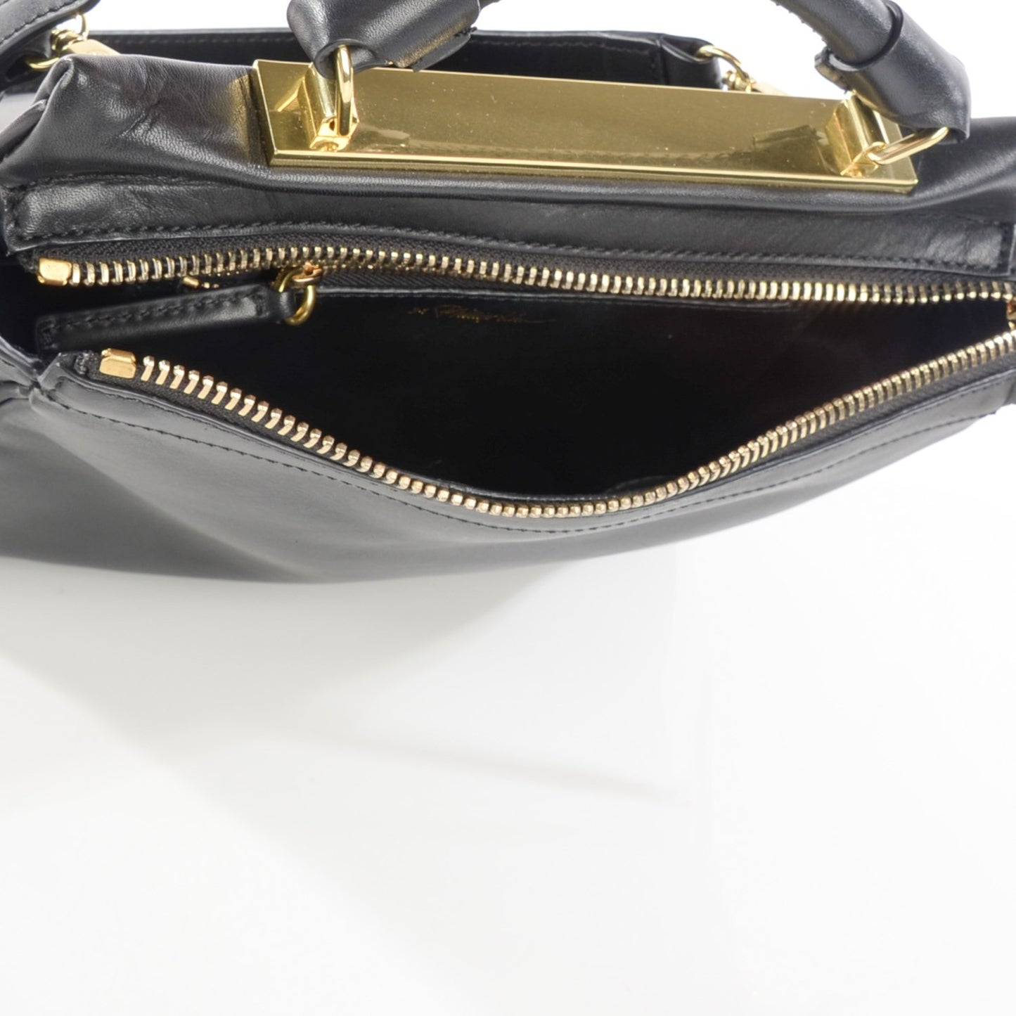 3.1 Calfskin Small Ryder Satchel Black
