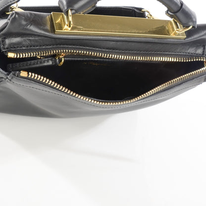 3.1 Phillip Lim 3.1 Calfskin Small Ryder Satchel Black 5 of 7