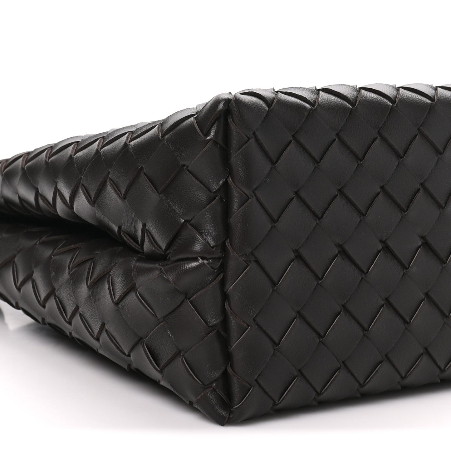 Nappa Intrecciato Medium Andiamo Shoulder Bag Fondant