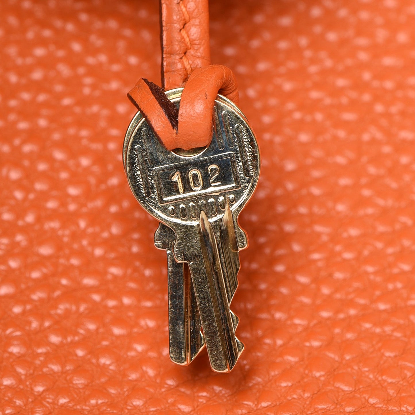 Togo Birkin 30 Orange