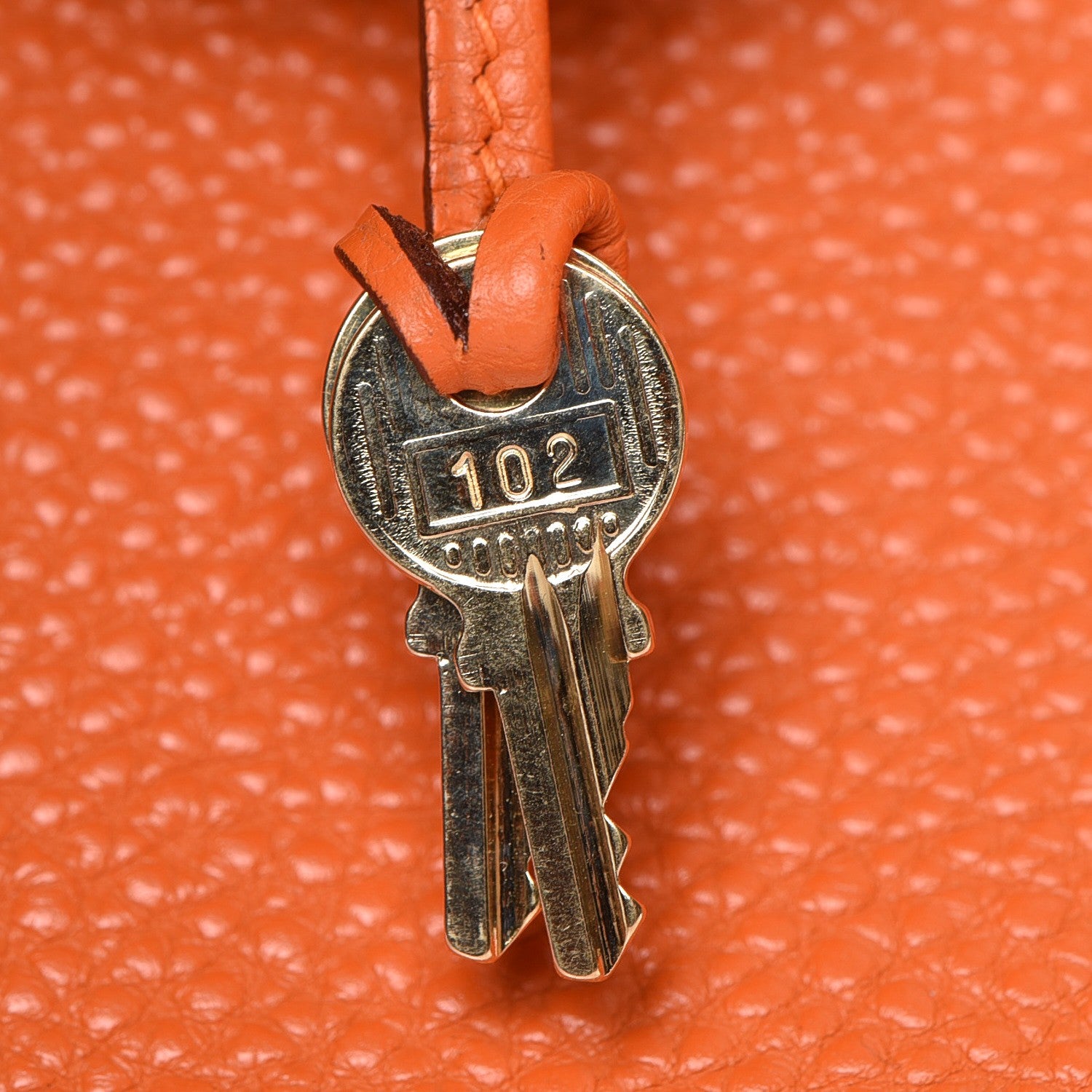 Hermes Togo Birkin 30 Orange 17 of 28