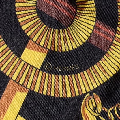Hermes Silk Eperon d'Or Remix Maxi Twilly 5 of 5