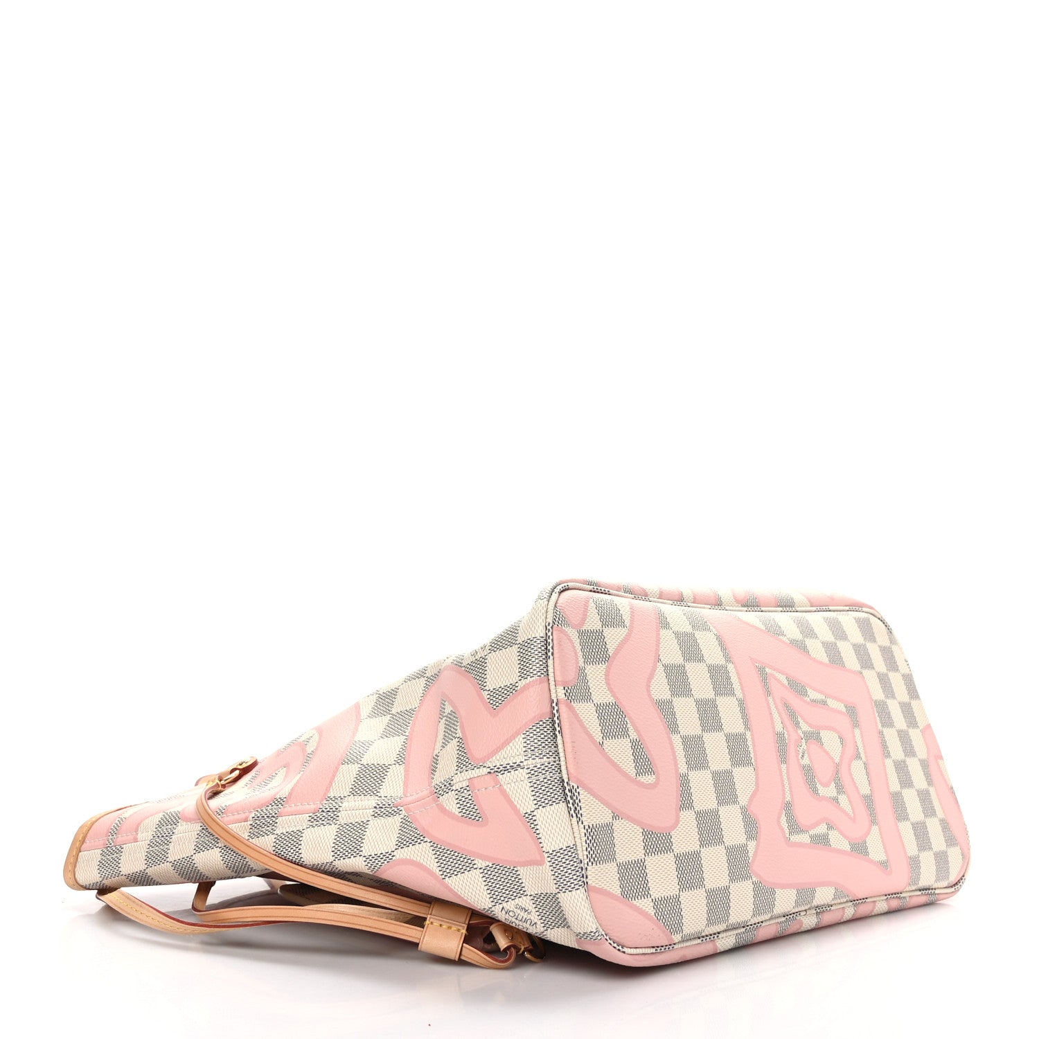 Louis Vuitton Damier Azur Tahitienne Neverfull MM 5 of 10