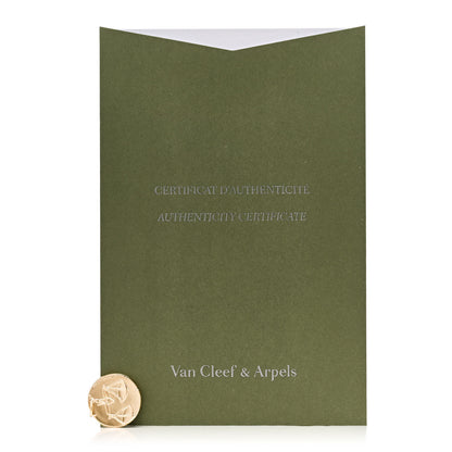 Van Cleef & Arpels 18K Yellow Gold Zodiac Libra Pendant 5 of 5