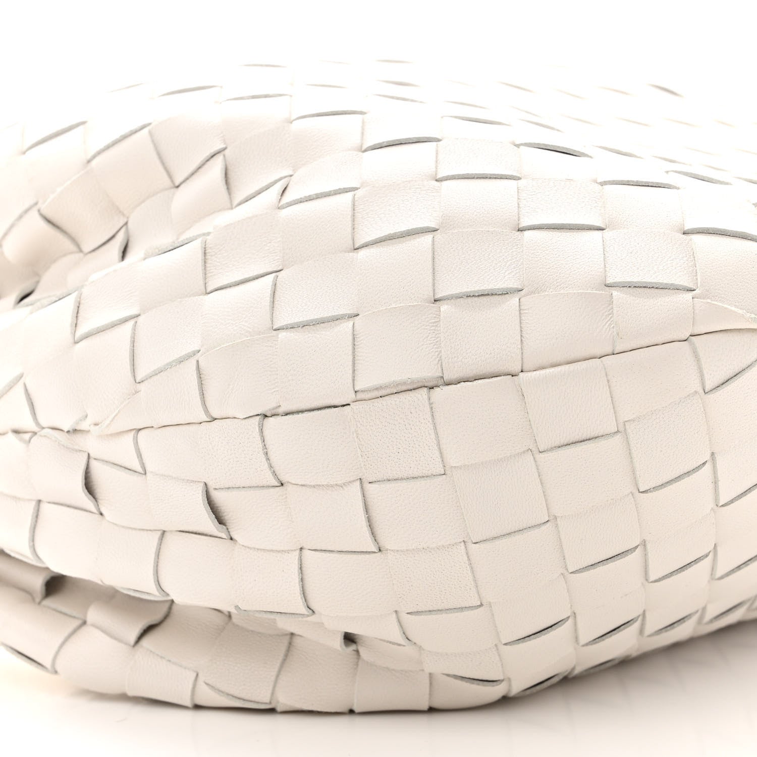 Bottega Veneta Nappa Intrecciato Teen Jodie Hobo White 9 of 10