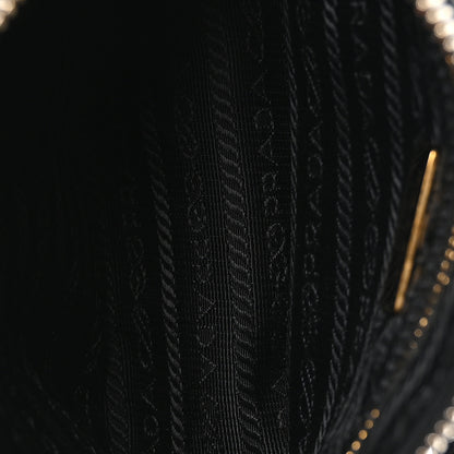 Prada Vitello Daino Pochette Bag Black 5 of 12