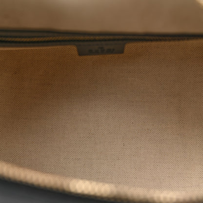 Gucci Monogram Vintage Web Small Boston Navy 5 of 12