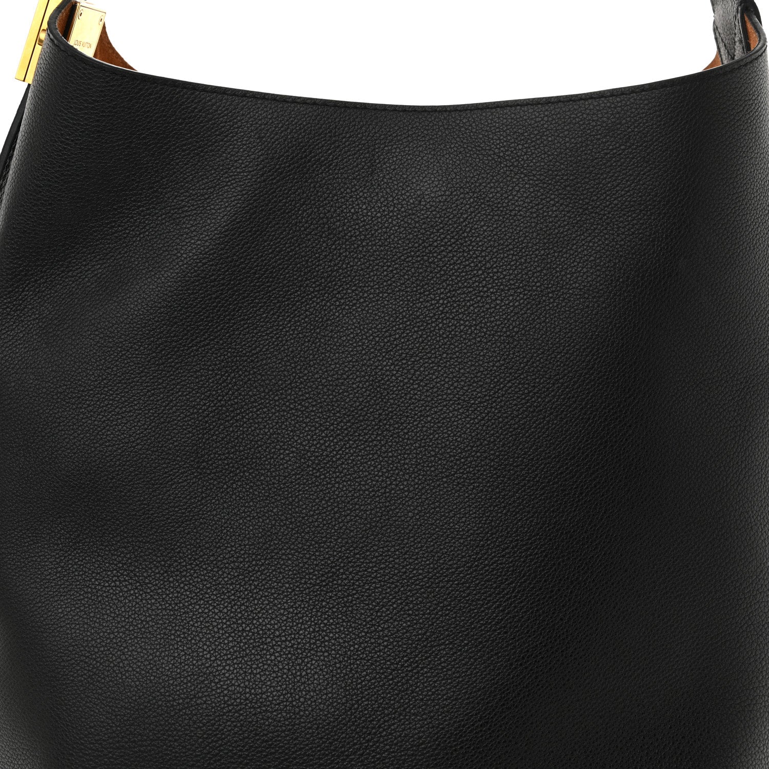 Louis Vuitton Grained Calfskin Low Key Hobo MM Black 8 of 12