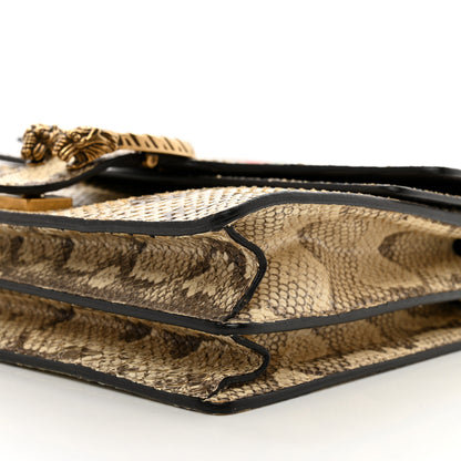 Gucci Snakeskin Web Medium Dionysus Shoulder Bag Natural 10 of 12