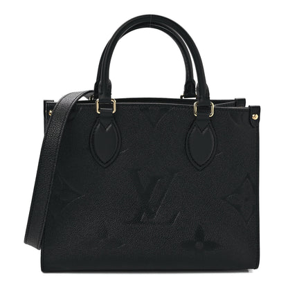 Louis Vuitton Empreinte Monogram Giant Onthego PM Black 1 of 8