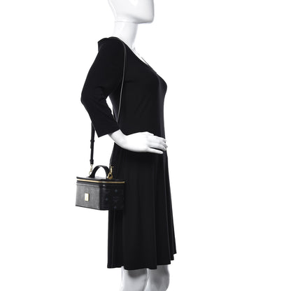 MCM Visetos Vanity Case Black 2 of 9