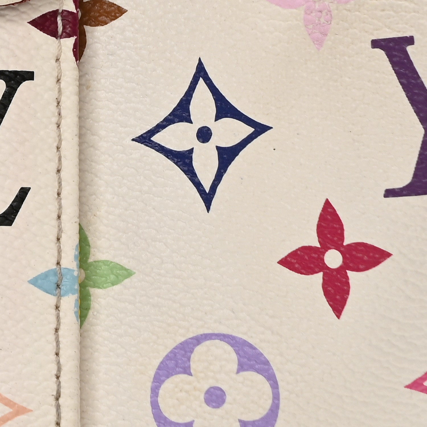 Louis Vuitton Monogram Multicolor Speedy 30 White 7 of 9