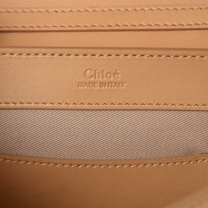 Chloe Calfskin Suede C Clutch With Chain Bleached Brown 7 of 10