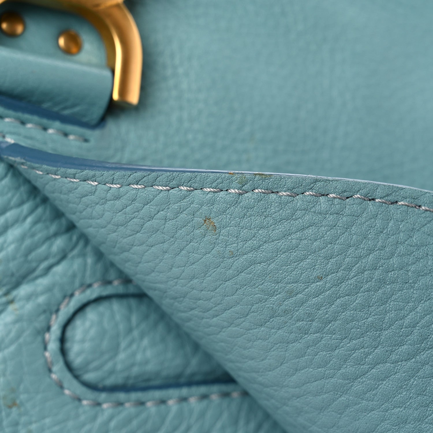 Chloe Calfskin Medium Marcie Satchel Fresh Mint 17 of 17