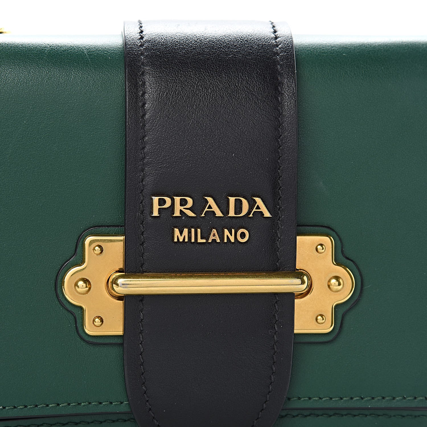 Prada City Calf Cahier Belt Bag Biliardo Black 7 of 9