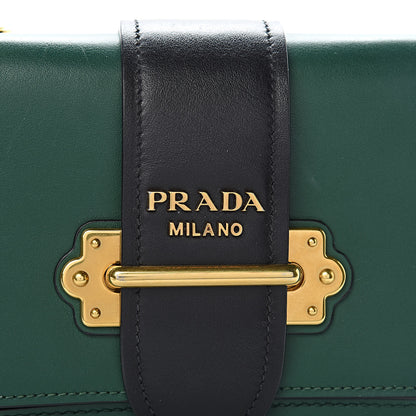 Prada City Calf Cahier Belt Bag Biliardo Black 7 of 9