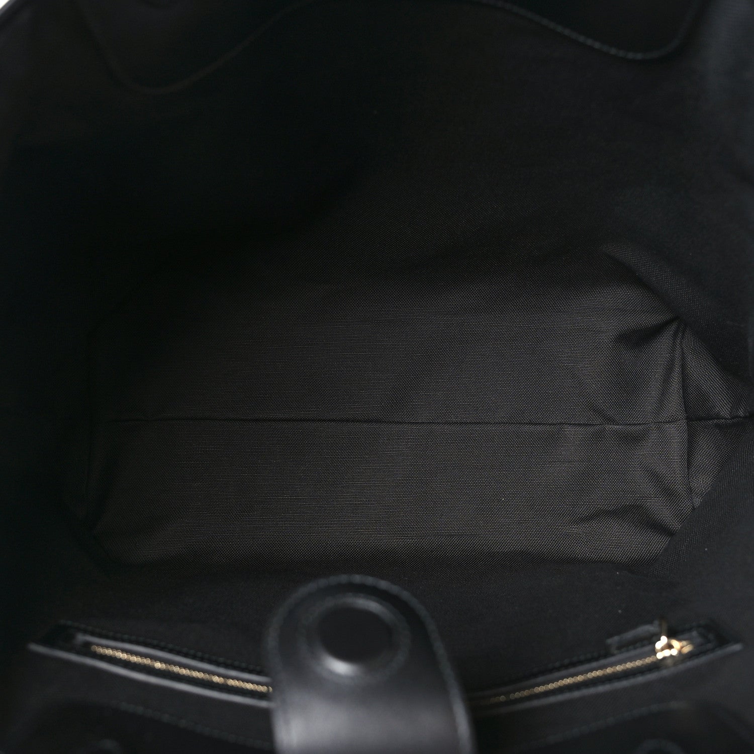 Gucci GG Calfskin Embossed Emblem Large Tote Bag Black 5 of 10
