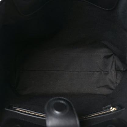 Gucci GG Calfskin Embossed Emblem Large Tote Bag Black 5 of 10