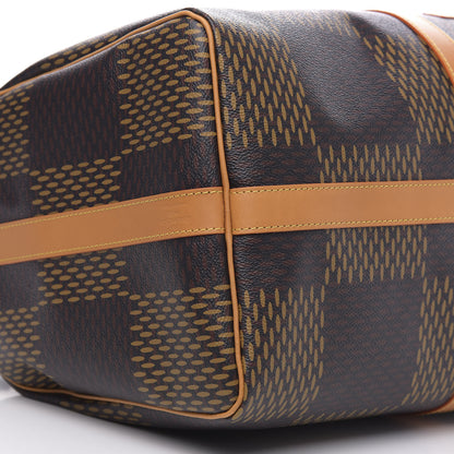 Louis Vuitton X NIGO Giant Damier Ebene Monogram Keepall Bandouliere 50 6 of 10