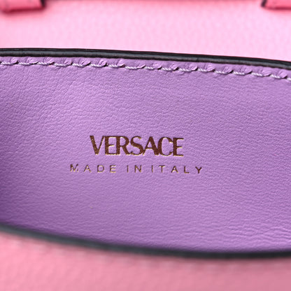 Versace Calfskin La Medusa Chain Crossbody Phone Pouch Pink 6 of 8