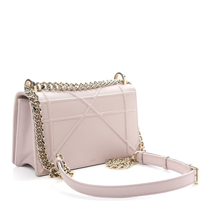 Christian Dior Grained Calfskin Small Diorama Flap Bag Rose Poudre 3 of 8
