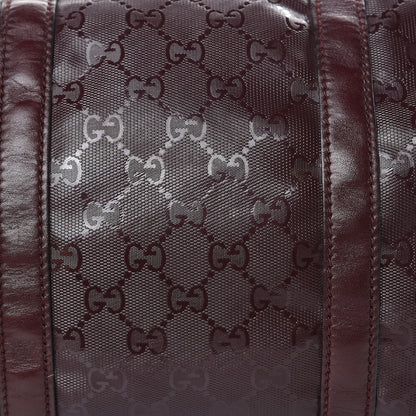 Gucci Imprime Monogram Medium Joy Boston Bordeaux 10 of 15