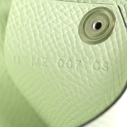 Hermes Epsom Calvi Card Case Vert Fizz 7 of 8
