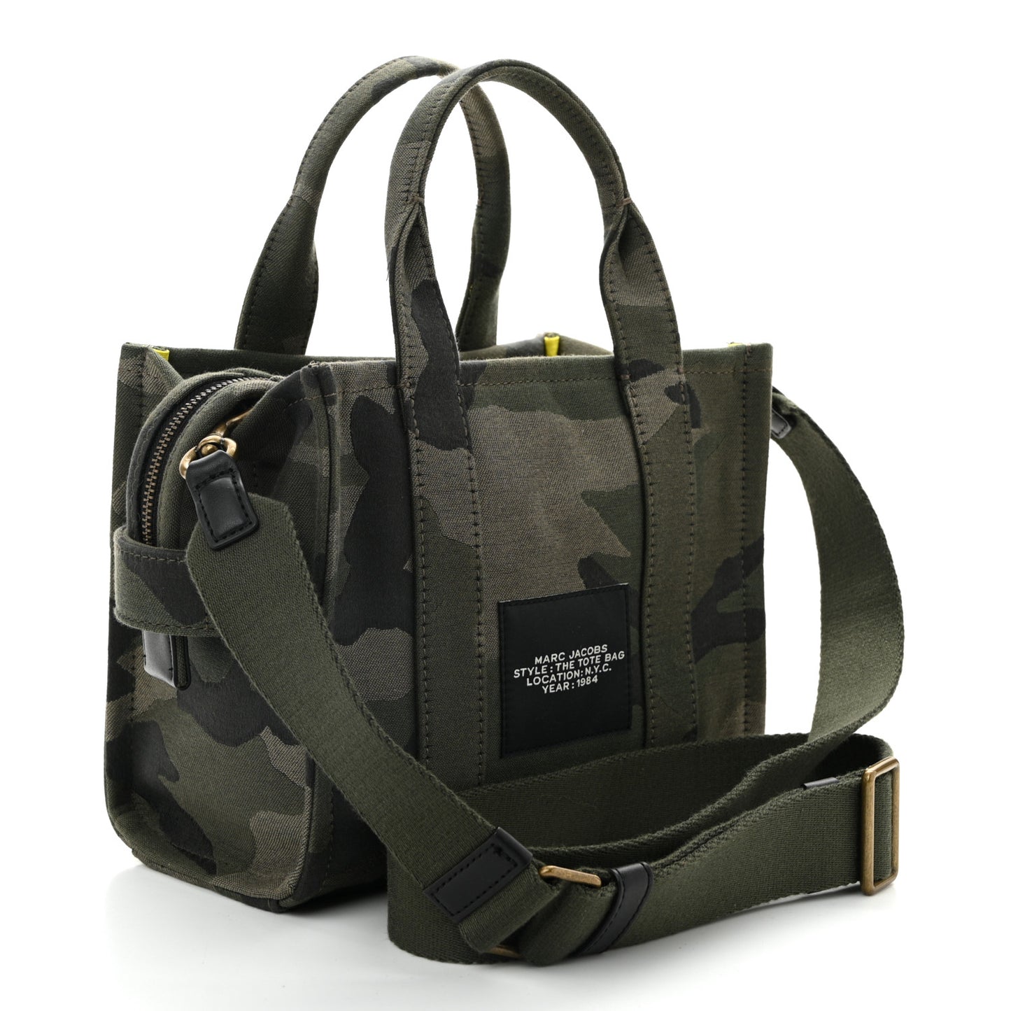 Canvas Camouflage Small The Tote Bag Khaki