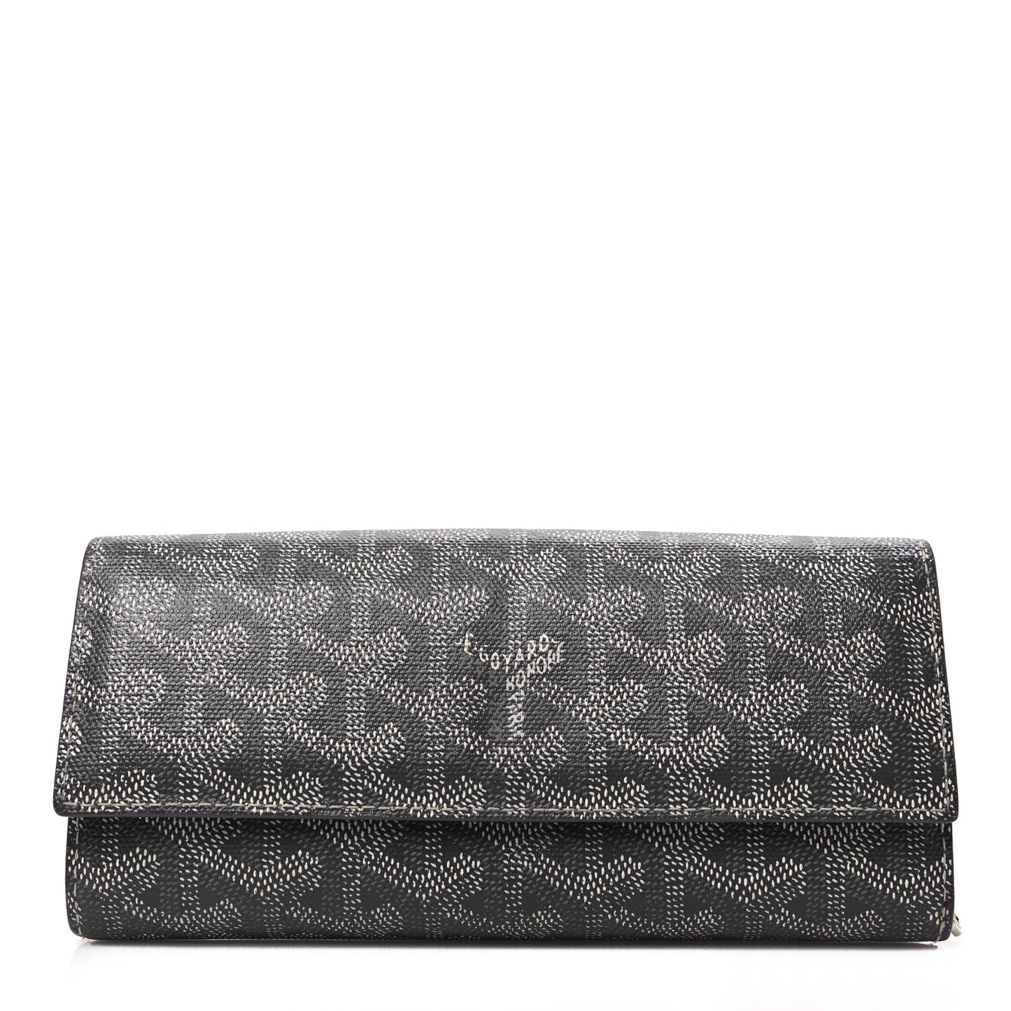 Goyardine Varenne Long Wallet Grey