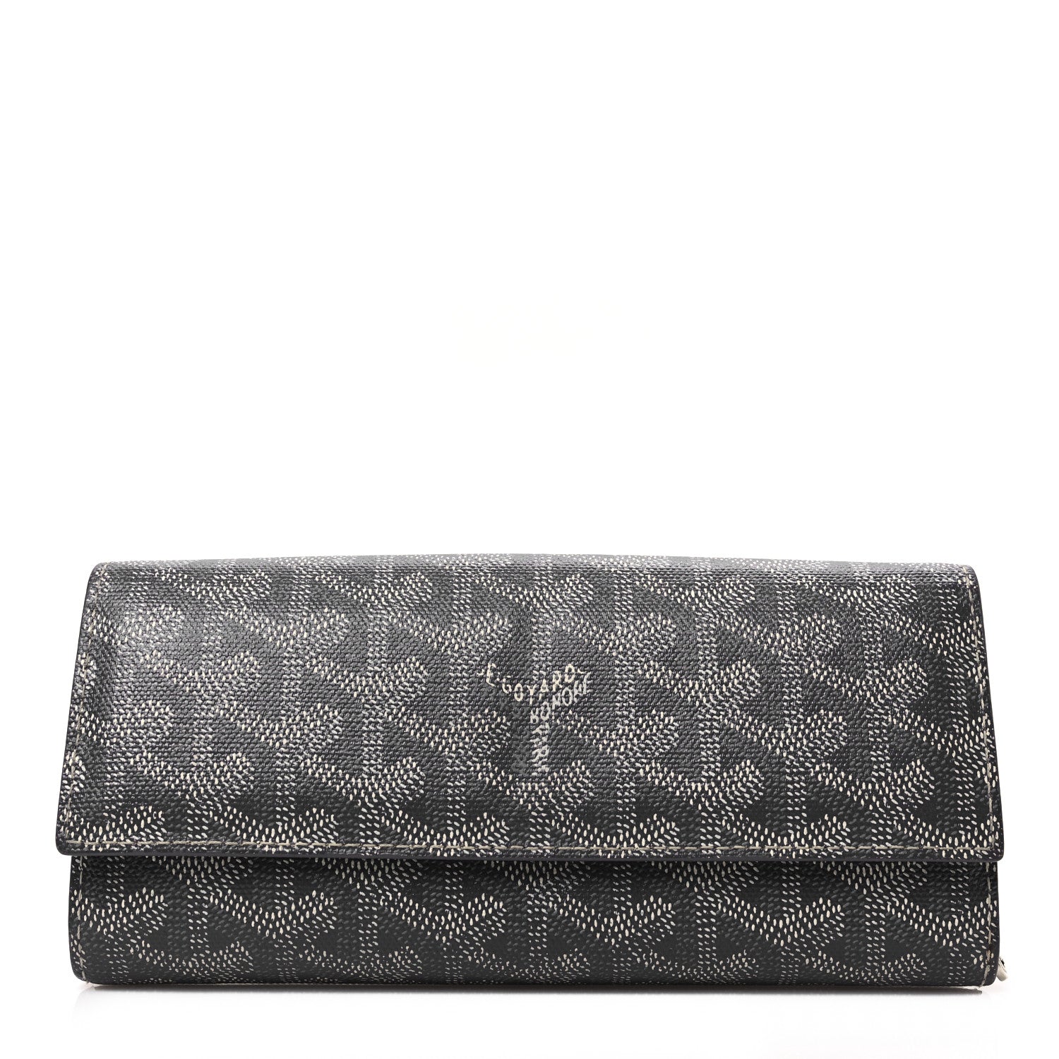 Goyard Goyardine Varenne Long Wallet Grey 1 of 9