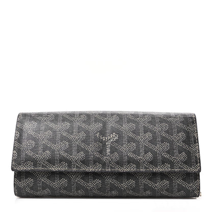 Goyard Goyardine Varenne Long Wallet Grey 1 of 9