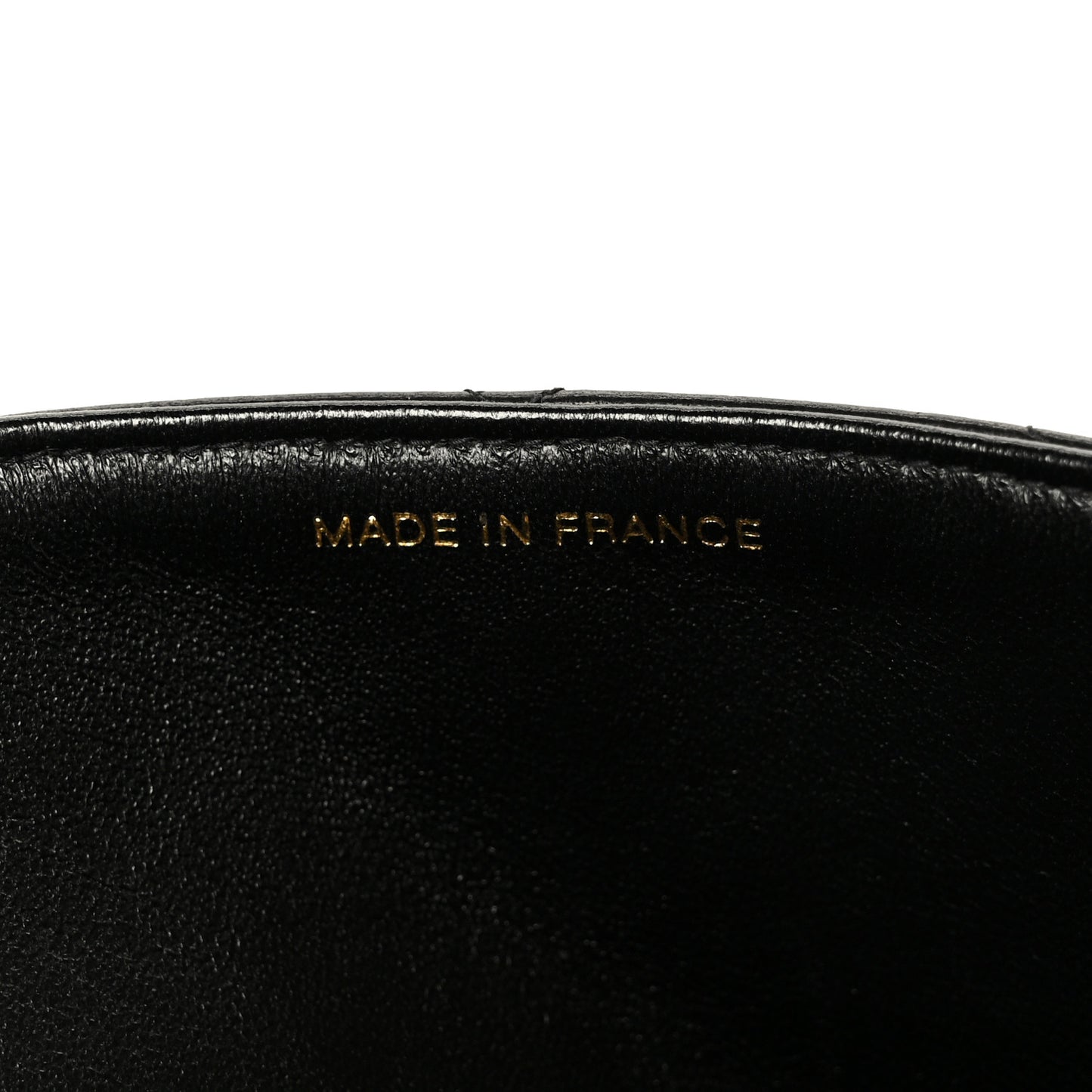 Lambskin Quilted Jumbo Single Flap Black