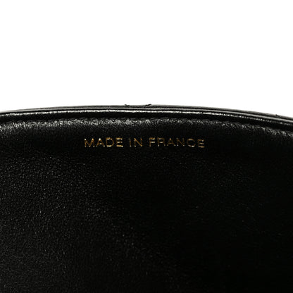 Chanel Lambskin Quilted Jumbo Single Flap Black 8 of 12