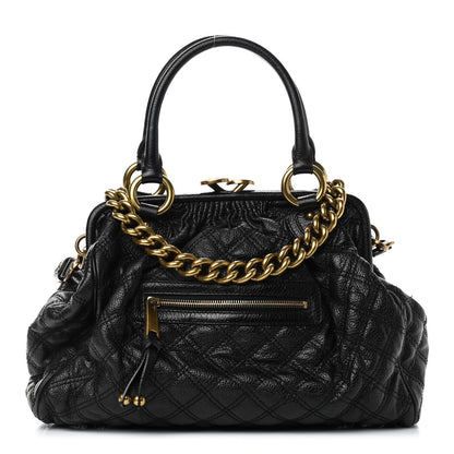Marc Jacobs Calfskin Quilted Stam Black 1 of 4