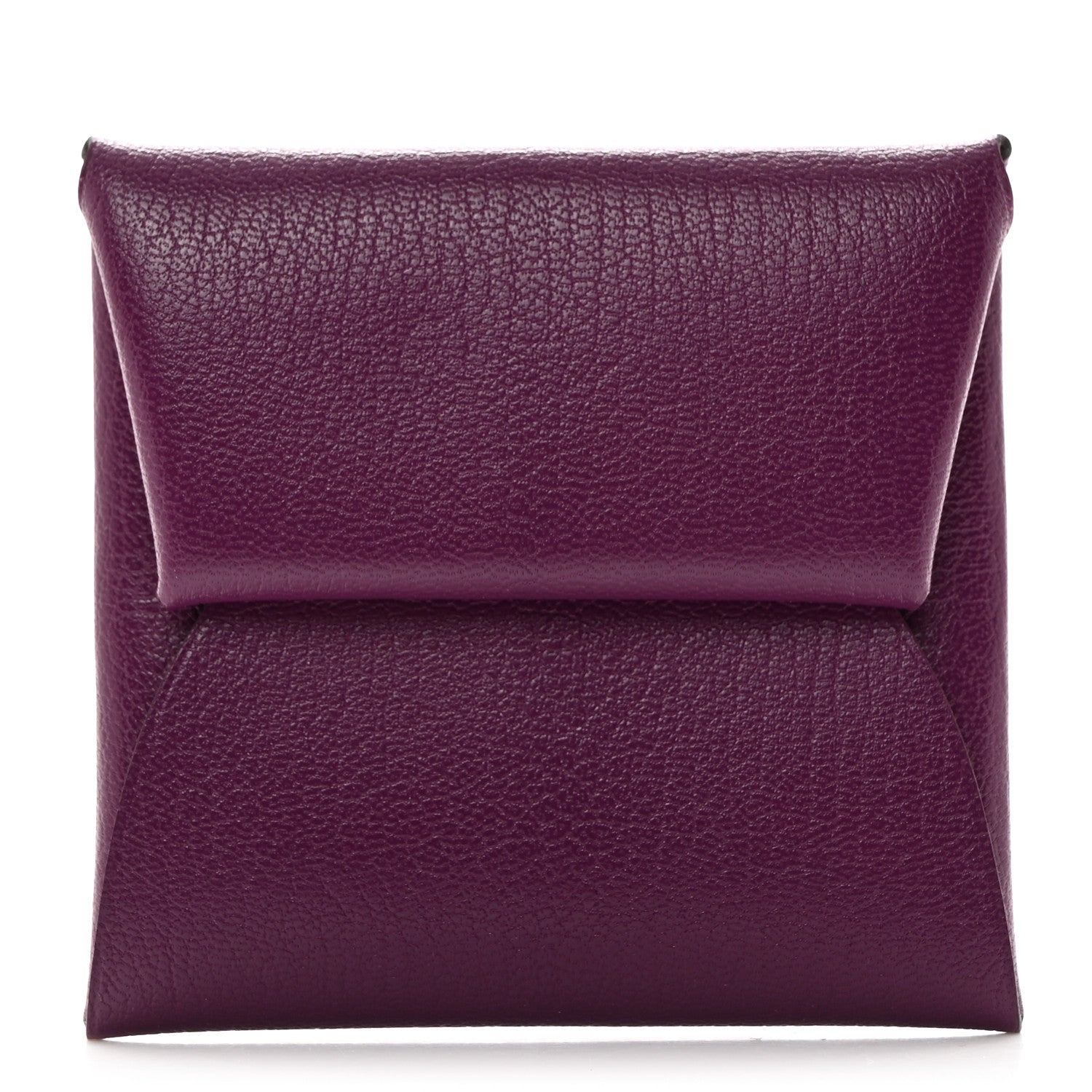 Hermes Chevre Mysore Bastia Coin Purse Anemone 1 of 7