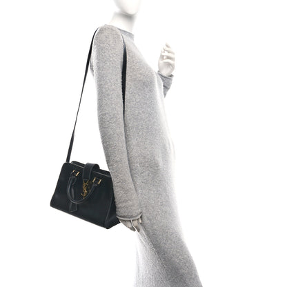 Saint Laurent Calfskin Monogram Baby Cabas Black 2 of 10