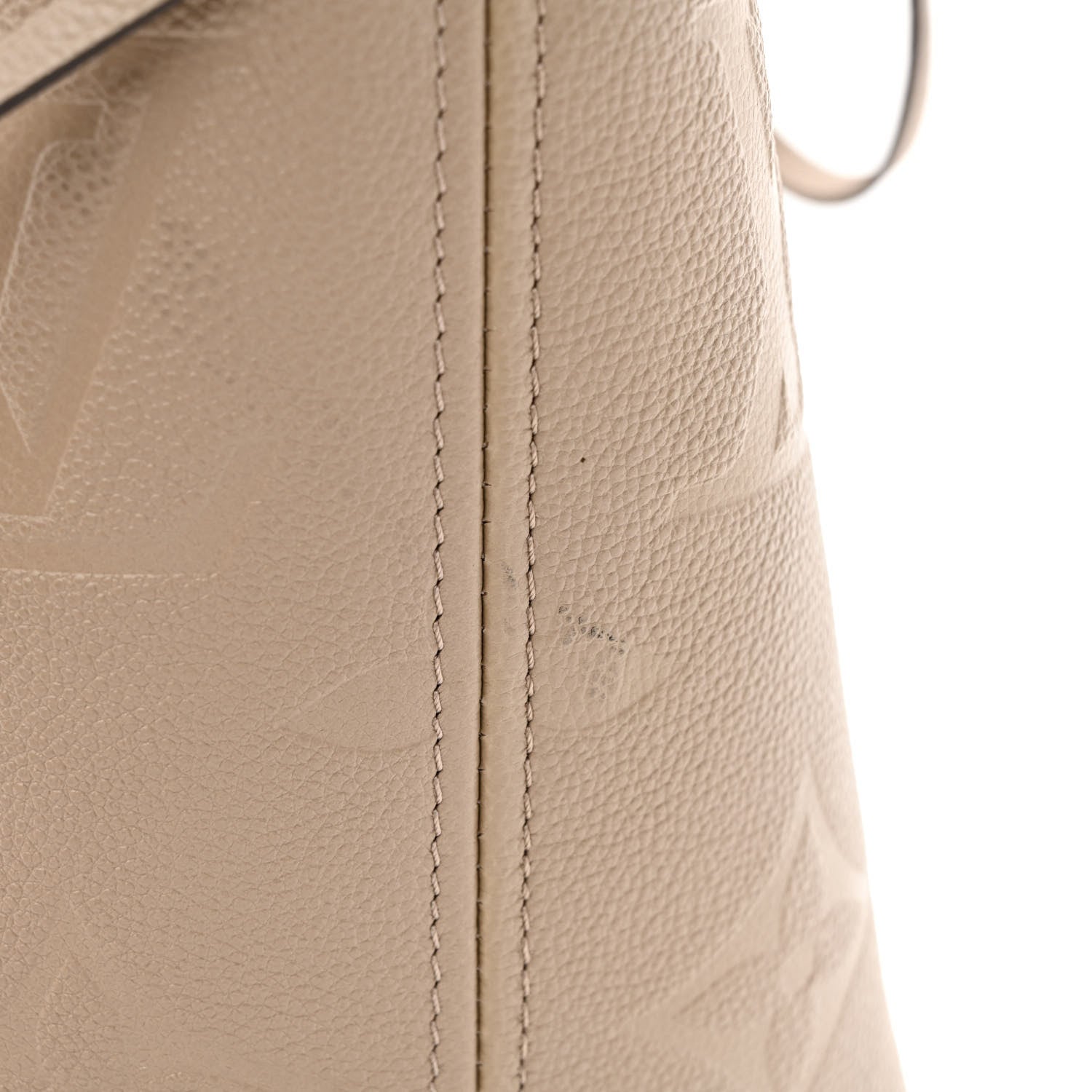 Louis Vuitton Empreinte Monogram Giant Neverfull MM Tourterelle 12 of 15