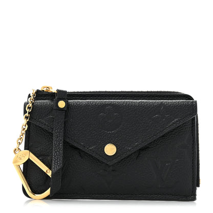Louis Vuitton Empreinte Recto Verso Card Holder Black 1 of 11