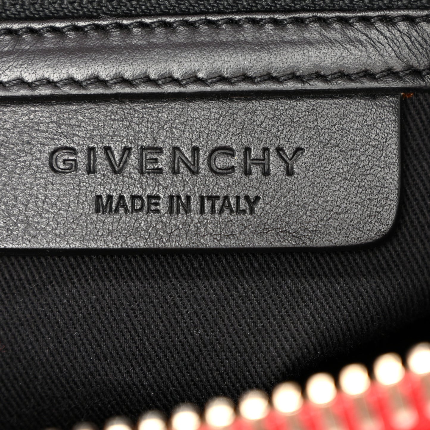 Shiny Lord Calfskin Small Antigona Red