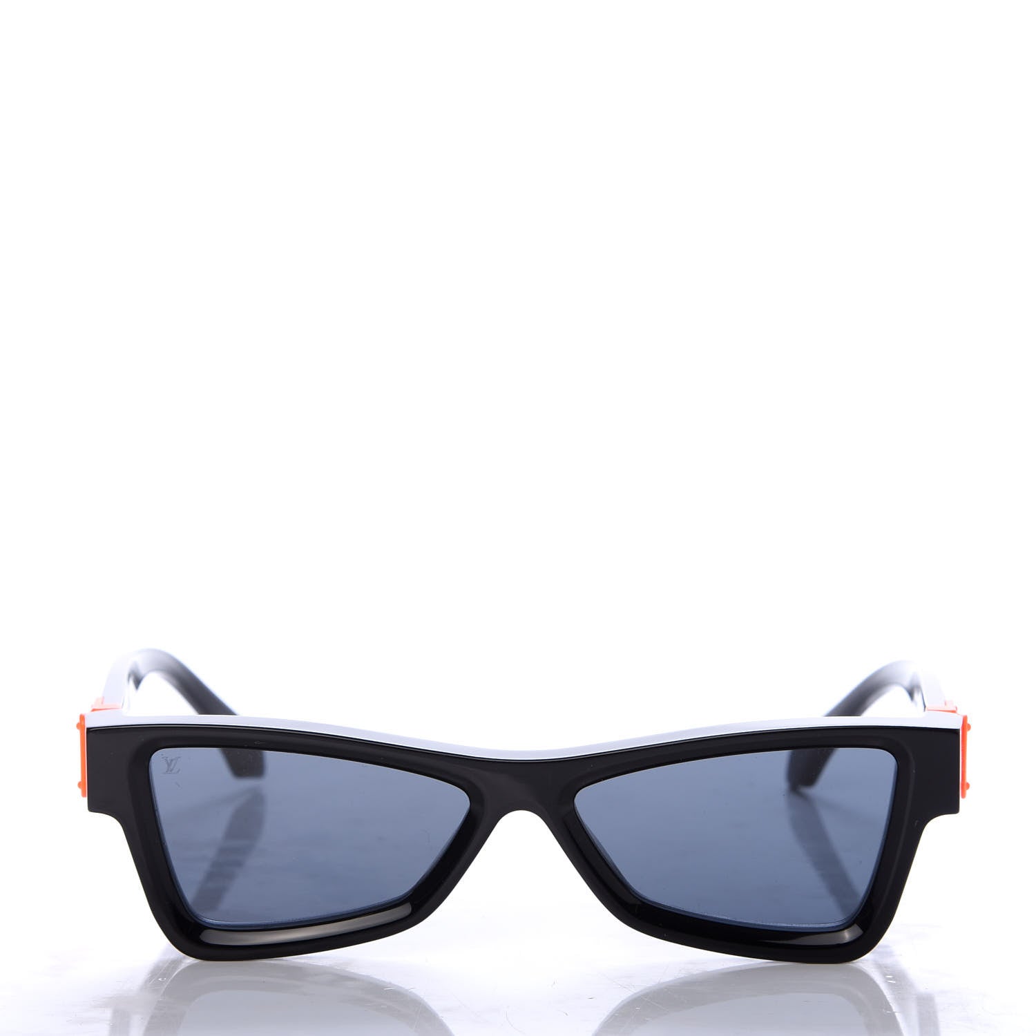Louis Vuitton Acetate Skepitcals Z1161W Sunglasses Black Orange 2 of 8