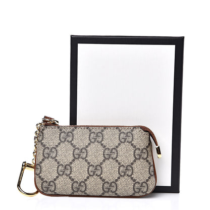 Gucci GG Supreme Monogram Key Case Brown 9 of 9